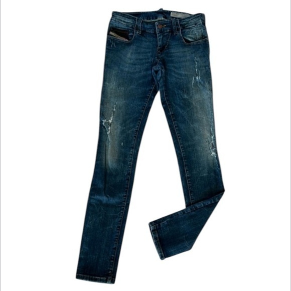 Diesel Gupree super slim skinny low waist rise jeans size 27